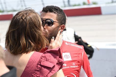 Photo: Bubba Wallace, Wife Look Stunning At NASCAR Wedding - The Spun