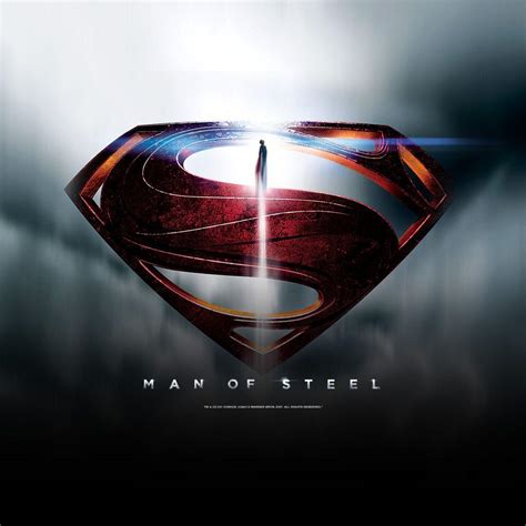 Man of Steel Title Logo - LogoDix