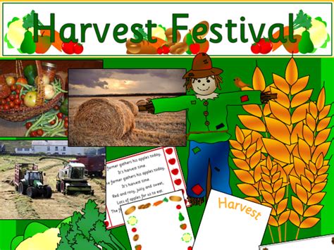 Harvest Festival- activities, display materials, Assembly powerpoint ...