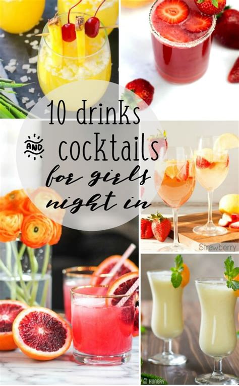 Cheers! 10 Drinks and Cocktails for Girls Night In - Pint Sized Baker