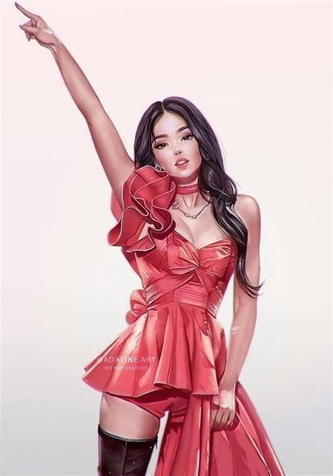 Sketch Rose Blackpink & Sketch Rose | Black pink kpop, Art, Cute beauty