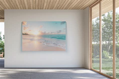 Beach Canvas Print / Sunset Canvas Print / Beach Canvas Wall Art - Etsy