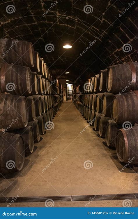 Porto Wine Cellars in Porto Portugal Stock Image - Image of wooden, port: 145581207