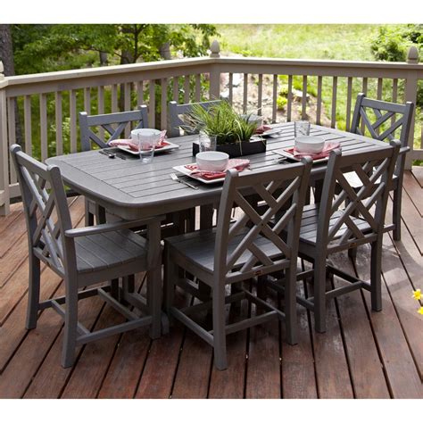 POLYWOOD® Chippendale Dining Set - Seats 6 - Walmart.com