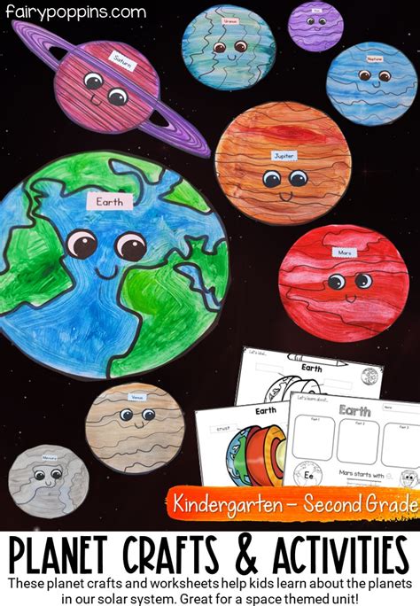 Learning The Planets Worksheets