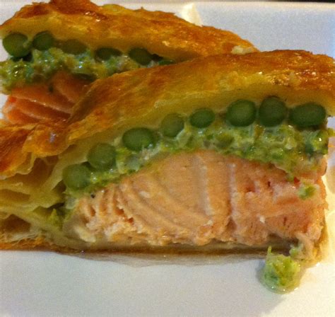 My Salmon en Croute 😊 | Salmon and asparagus, Asparagus wraps, Salmon ...