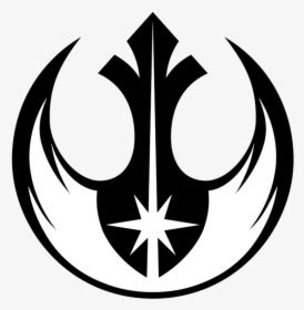 Jedi Vector Order - Jedi Order And Rebel Alliance Symbol, HD Png Download , Transparent Png ...