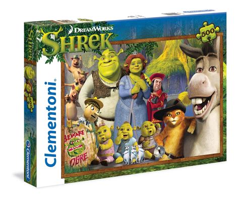 Shrek puzzle 500 darabos - Clementoni - Gyerekajándék