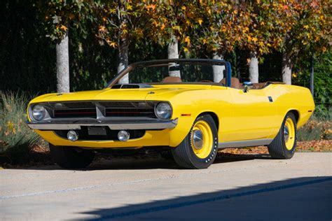 1970 Plymouth Hemi Cuda Convertible for Sale at Auction - Mecum Auctions