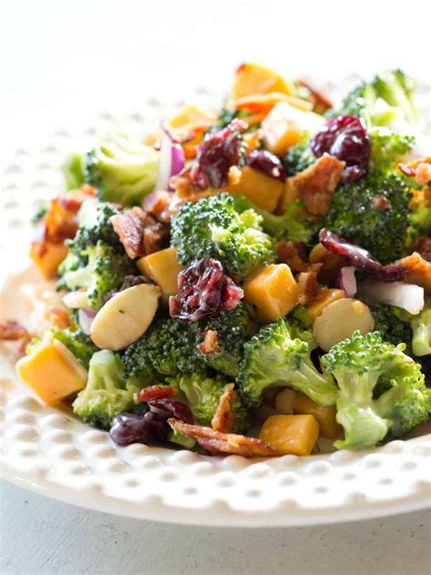 Broccoli Salad Recipe - The Girl Who Ate Everything