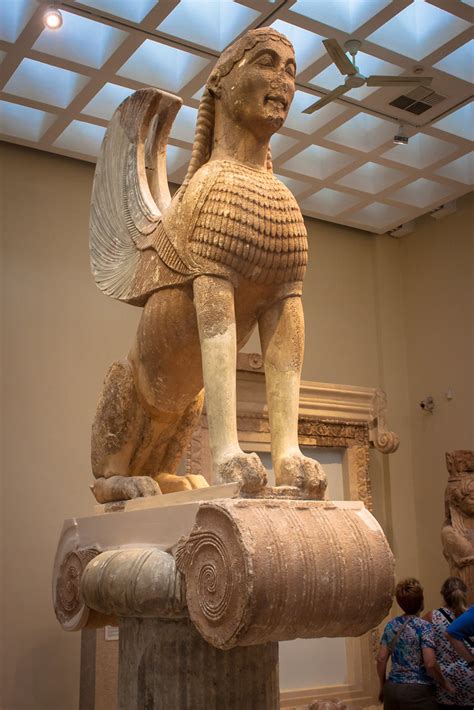 Sphinx of Naxos, Delphi | Andy Hay | Flickr