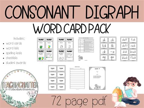 list-of-consonant-digraphs | Teaching Resources