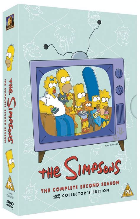 The Simpsons: The Complete Second Season | DVD Box Set | Free shipping ...