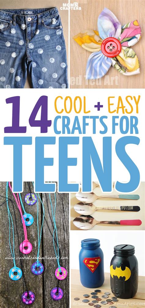 14 Cool & Easy Crafts for Teens (And Tweens!)