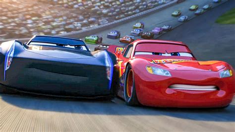 CARS 3 All Movie Clips - Lightning McQueen vs Jackson Storm (2017 ...