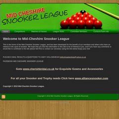 www.Midcheshiresnookerleague.co.uk - Welcome to Mid-Cheshire Snooker League