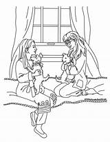 american girl coloring Pages  Small Dolls In A Big World sketch template