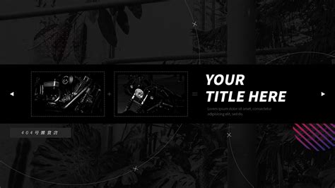 DARK PowerPoint Template - 1 :: Behance