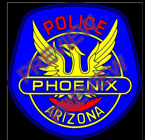 Phoenix Police Department Patch / Badge - Etsy