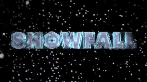 SNOWFALL - Trailer Oficial #1 - YouTube