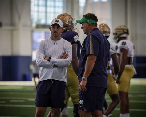 Inside a redefining preseason for Irish offensive coordinator Tommy Rees - InsideNDSports