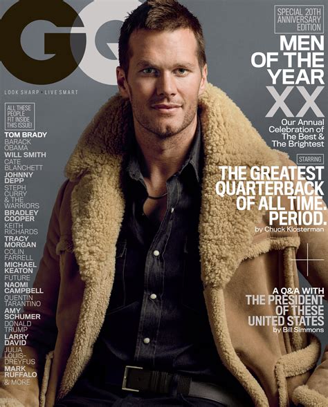 Tom Brady makes the cover of GQ as one of the ‘Men of the Year’