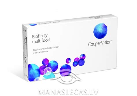 Biofinity Multifocal - ManasLecas.lv