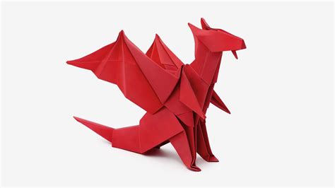 Origami Dragon (Jo Nakashima) | Easy origami dragon, Origami crafts, Origami easy