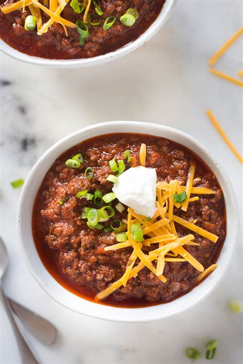 Texas Chili Recipe • A Sweet Pea Chef