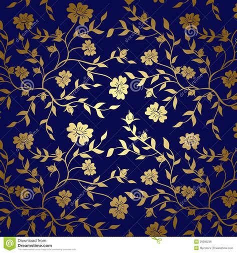 Navy Blue and Gold Wallpaper - WallpaperSafari