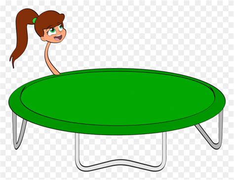 Trampoline Clipart Transparent Jumping On Trampoline, Table, Furniture ...