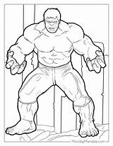 Hulk Coloring Page Printable  Pages sketch template