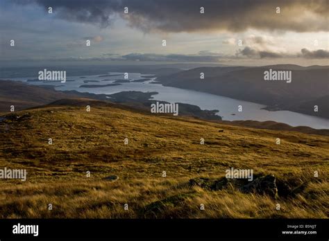 loch lomond from ben lomond Stock Photo - Alamy