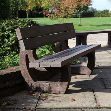 Recycled Plastic Park Benches