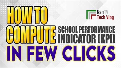 Deped Key Performance Indicator | How to Compute KPI | Click JOIN now to get your copy | Key ...