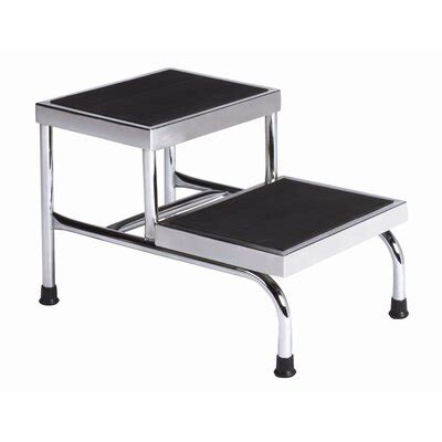 Brewer 2-Step Steel Step Stool with 600 lb. Load Capacity & Reviews ...