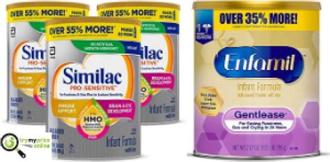 Difference between Similac Sensitive Vs Enfamil Ingredients | TMP