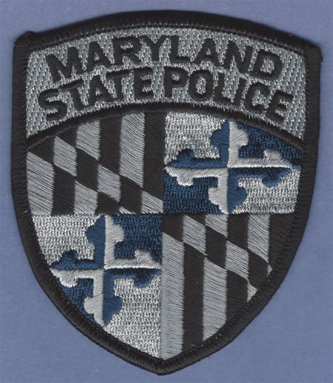 Maryland State Police Patch