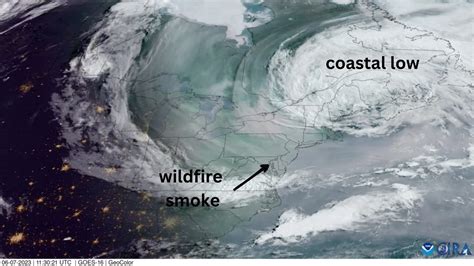 Wildfire Smoke From Canada is Affecting Parts of the United States - Geography Realm