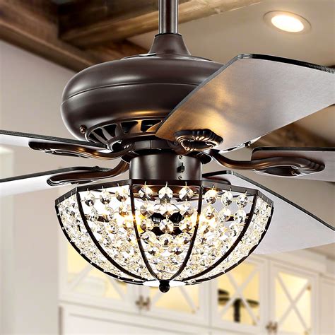 Medium base (E-26) Glam Ceiling Fans at Lowes.com