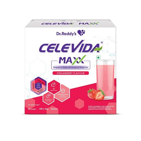 Celevida Maxx Dr. Reddy’s - High-Protein and Immunity Supplement to support muscle health and ...