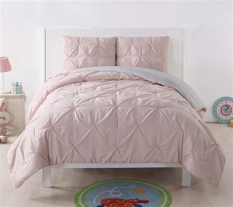 My World Pleated Solid Comforter Sets Twin XL Comforter Set - QVC.com