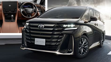 2024 Toyota Alphard And Vellfire Debut In Japan With Huge Grilles And More Refinement | Carscoops