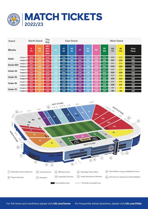 King Power Seating Map Leicester City Stadium Map | atelier-yuwa.ciao.jp