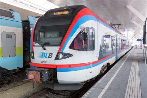 Electric Train at Salzburg Station Editorial Stock Image - Image of austria, salzburg: 111352254