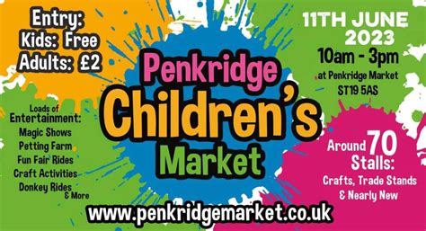 Penkridge Children's Market - Enjoy Staffordshire