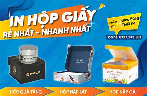 In Hộp Giấy Giá Rẻ - Đặc Biệt Rẻ Hơn Thị Trường 20%