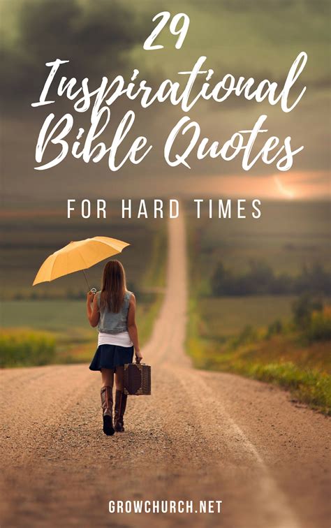 29 Best Inspirational Bible Quotes for Hard Times