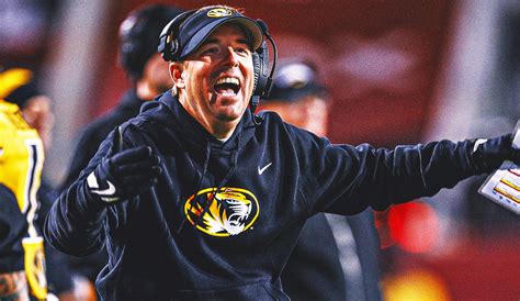 Missouri HC Eli Drinkwitz pokes fun at Michigan with Conor Stalions joke