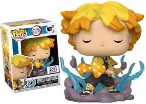 Buy Funko Pop! Demon Slayer Zenitsu Agatsuma Funimation 2022 Exclusive ...